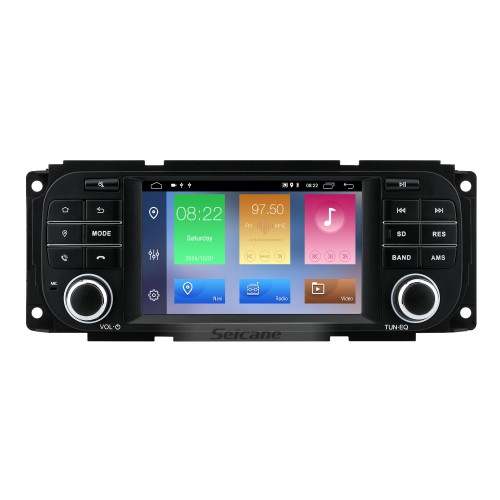 Sistema de navegación GPS todo en uno para Dodge RAM 2002-2008 con pantalla táctil TPMS DVR OBD Mirror Link Cámara retrovisora 3G WiFi TV Video Reproductor de DVD Radio Bluetooth DSP