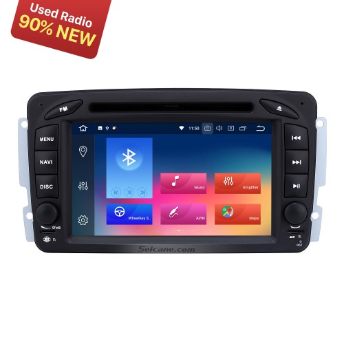 Android 8.0 Radio Reproductor de DVD Navegación GPS para automóvil para Mercedes Benz G Class W463 G550 G500 G400 1998-2006 con Bluetooth Music Mirror Link USB WIFI 1080P Video Aux DVR