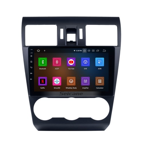 Android 12.0 9 pulgadas 2014 2015 2016 Subaru Forester HD Pantalla táctil Navegación GPS Radio con Bluetooth USB Música Carplay WIFI soporte Mirror Link OBD2 DVR DAB +