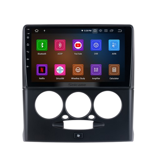Android 13.0 HD Pantalla táctil de 9 pulgadas para 2015-2018 Sepah Pride radio de coche con sistema de navegación GPS Bluetooth Carplay aire acondicionado manual