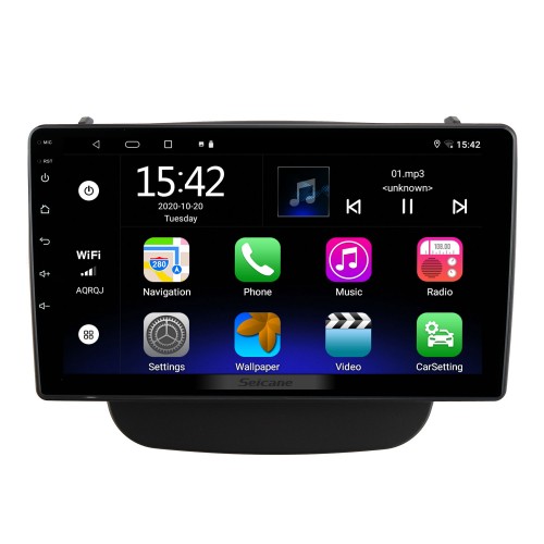 Pantalla táctil HD de 9 pulgadas para 2007-2015 ROVER MG5 GPS Navi Sistema estéreo para automóvil Soporte para radio de automóvil Cámara de visión trasera