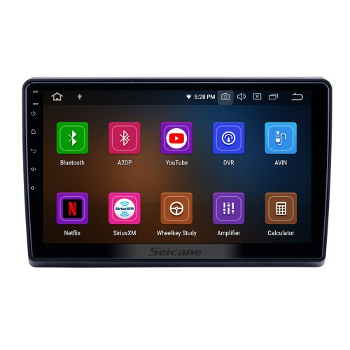 Radio de navegación GPS Android 12.0 de 10.1 pulgadas para 2009-2019 Ford New Transit Bluetooth HD Pantalla táctil AUX Carplay compatible Cámara de respaldo