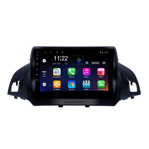 Android 13.0 Radio de navegación GPS con pantalla táctil HD de 9 pulgadas para Ford Escape 2013-2016 con Bluetooth USB WIFI Soporte AUX Cámara de respaldo Carplay SWC