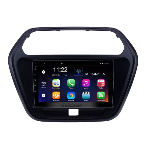 2015 Mahindra TUV300 Android 13.0 Pantalla táctil Unidad principal de 9 pulgadas Radio de navegación GPS Bluetooth con soporte AUX WIFI OBD2 DVR SWC Carplay