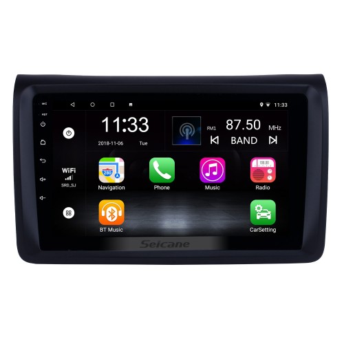 Radio auto de 9 pulgadas con Android 13.0 HD y pantalla táctil para NISSAN NV350 con navegación GPS Bluetooth Wifi Link USB FM soporte cámara de visión trasera DVR SCW