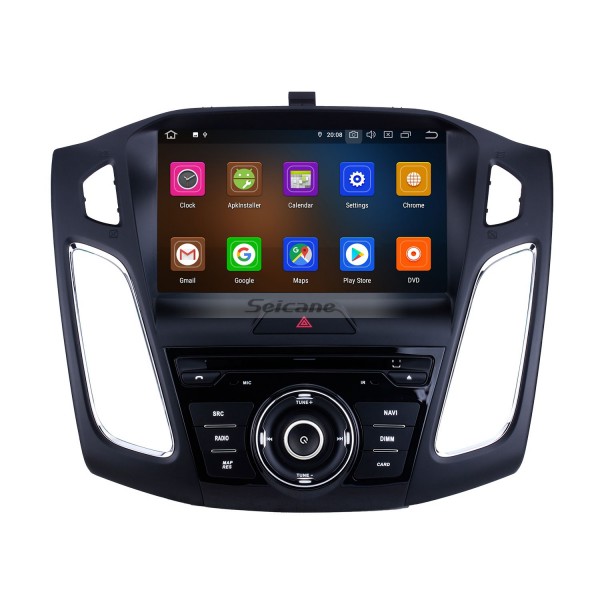OEM Android 12.0 de 9 pulgadas para 2015 Ford Focus Radio Bluetooth HD Pantalla táctil Sistema de navegación GPS Soporte Carplay DVR 1080P Video
