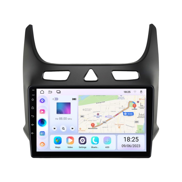 Para 2016 2017 2018-2024 GM CHEVROLET COBALT Radio Android 13.0 HD Pantalla táctil Sistema de navegación GPS de 10.1 pulgadas con soporte Bluetooth Carplay DVR