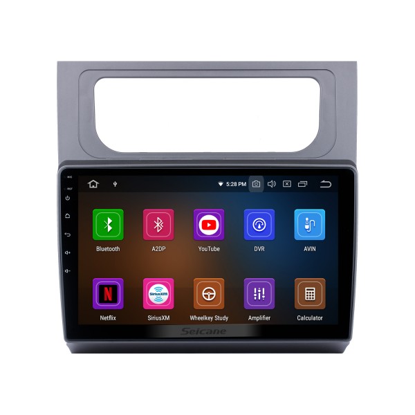 Android 13.0 para 2011-2015 Volkswagen Touran Radio Sistema de navegación GPS de 10.1 pulgadas con Bluetooth HD Pantalla táctil Carplay compatible con DSP