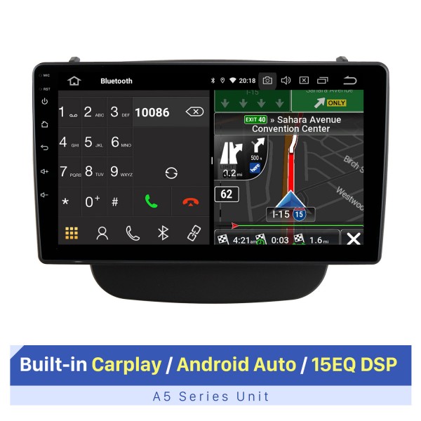 Radio OEM Android 14.0 de 9 pulgadas para ROVER MG5 2007-2015 con pantalla táctil HD, navegación GPS, soporte AUX USB, Carplay, DVR, cámara de visión trasera OBD