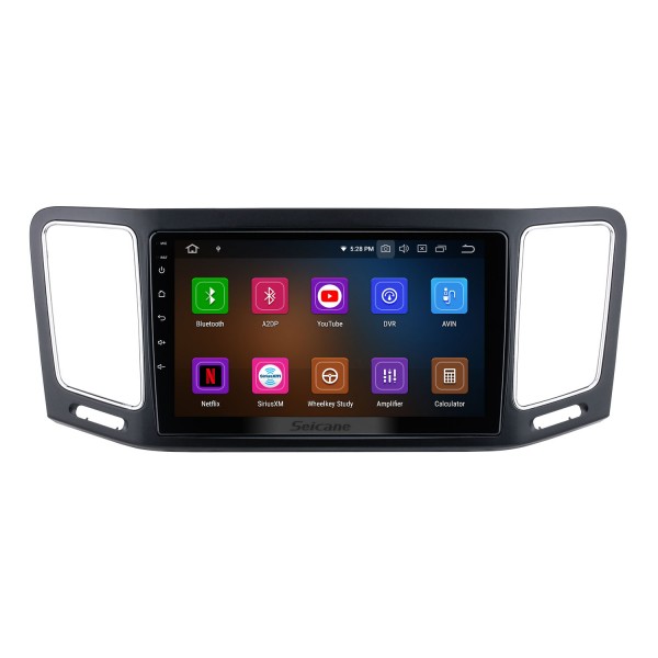 Android 13.0 para 2011-2018 Volkswagen Sharan Radio Sistema de navegación GPS de 9 pulgadas con Bluetooth HD Pantalla táctil Carplay compatible con DSP