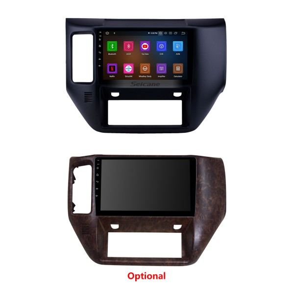 OEM 9 pulgadas Android 12,0 Radio para Nissan Patrol V 5 Y61 2004-2021 Bluetooth HD pantalla táctil navegación GPS Carplay soporte cámara trasera