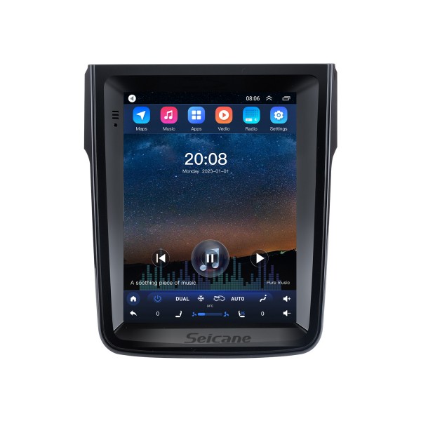 9,7 pulgadas Android 10,0 para 2018 Changan COS1 Radio sistema de navegación GPS con pantalla táctil HD soporte Bluetooth Carplay TPMS