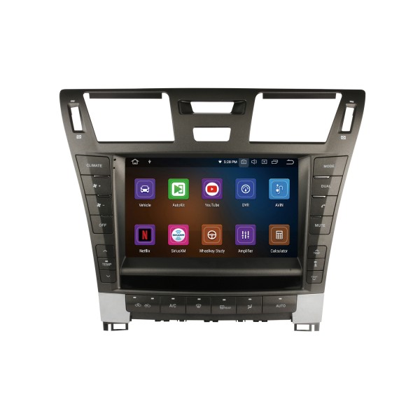 Pantalla táctil HD de 10.1 pulgadas Android 13.0 para 2010 2011-2013 TOYOTA Crown Radio Sistema de navegación GPS Soporte Bluetooth Carplay Cámara de respaldo