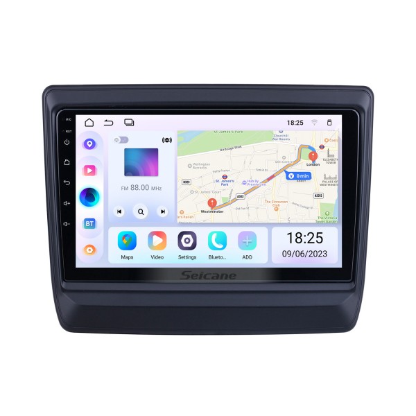 Para 2013-2016 BMW Serie 3 F30 F31 F34 F35 NBT Radio Android 14.0 HD Pantalla táctil Sistema de navegación GPS de 9 pulgadas con soporte Bluetooth Carplay DVR