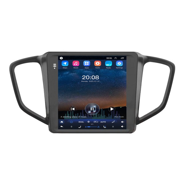 Pantalla táctil Android 10.0 HD de 9.7 pulgadas para 2014-2016 Chery Tiggo 5 Navegación GPS Radio Bluetooth WIFI Carplay compatible con cámara AHD DAB +