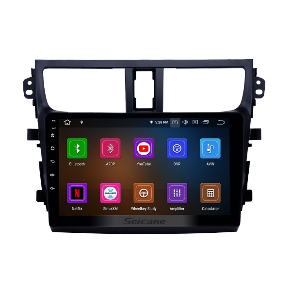 2015-2018 Suzuki Celerio Android 13.0 9 pulgadas Navegación GPS Radio Bluetooth HD Pantalla táctil USB Carplay compatible con TV digital DAB +