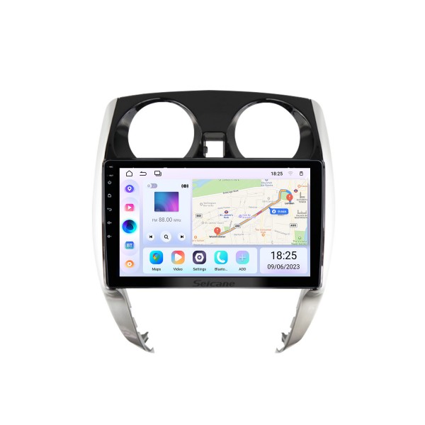 10.1 pulgadas Android 13.0 para 2019 NISSAN NOTE Sistema de navegación GPS estéreo con pantalla táctil Bluetooth compatible con cámara de visión trasera