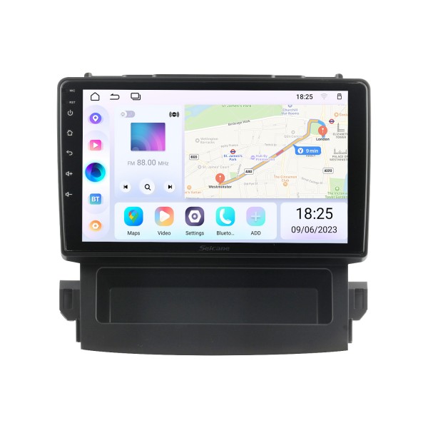 Android 14.0 HD Pantalla táctil de 9 pulgadas para SUBARU IMPREZA FORESTER 2017 2018 2019 2020 Radio Sistema de navegación GPS con soporte Bluetooth Carplay Cámara trasera