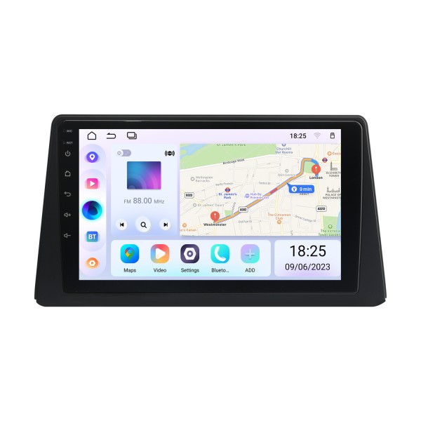 9 pulgadas Android 14.0 para 2013 2014-2016 BUCK ENCORE OPEL MOKKA Radio de navegación GPS con Bluetooth HD Soporte de pantalla táctil cámara de respaldo DVR Carplay