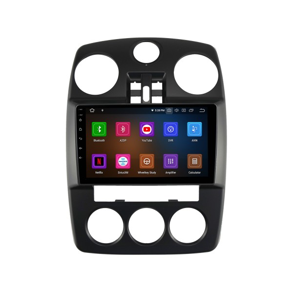 Reproductor multimedia Android 13.0 de 9 pulgadas para 2010 Chrysler PT Cruiser Pantalla táctil Bluetooth WiFi Soporte GPS Navi DVR Cámara de visión trasera