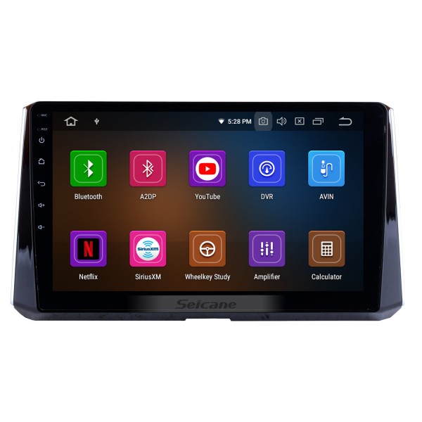 10.1 pulgadas Android 13.0 2019 Toyota Corolla Sistema de navegación GPS Soporte Radio IPS Pantalla completa 3G WiFi Bluetooth OBD2 Control del volante