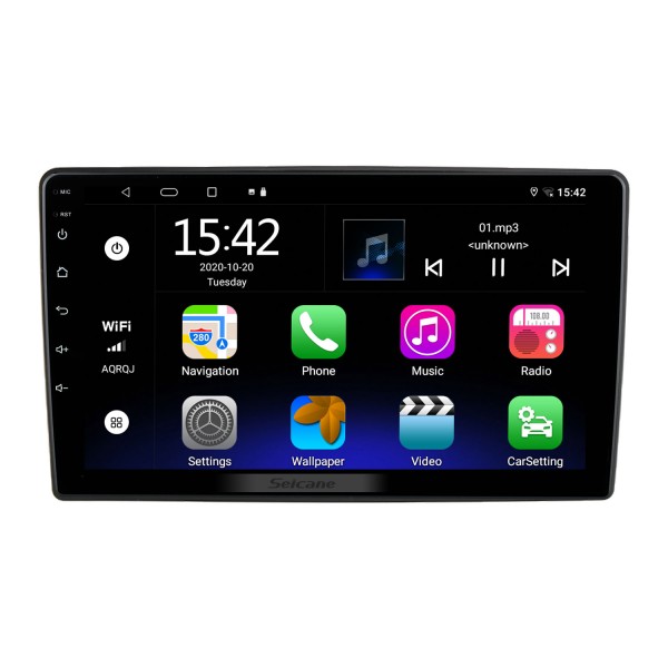 9 pulgadas Android 13.0 para 2006-2016 FIAT DUCATO LOW-END Radio Sistema de navegación GPS con pantalla táctil HD Soporte Bluetooth Carplay OBD2