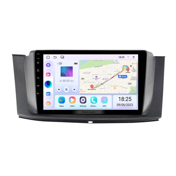 OEM 9 pulgadas Android 14.0 para 2015-2017 geely borui Radio Sistema de navegación GPS con pantalla táctil HD Soporte Bluetooth Carplay OBD2 DVR TPMS