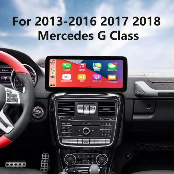 Pantalla táctil HD 10.25 pulgadas Android 10.0 Radio de navegación GPS para 2013-2018 Mercedes-Benz G-CLASS W641 con soporte Bluetooth AUX DVR Carplay OBD Control del volante