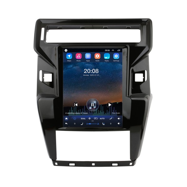Para 2012-2016 Citroen Quatre (Alto) Radio Android 10.0 9.7 pulgadas HD Pantalla táctil Bluetooth con sistema de navegación GPS Soporte Carplay 1080P AHD Cámara DVR OBD2 