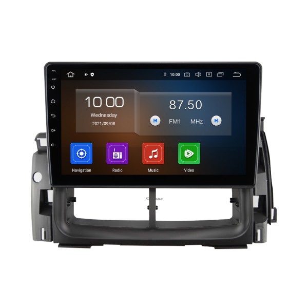 Pantalla táctil HD de 9 pulgadas Android 13.0 para 2007 2008 2009-2014 PERODUA VIVA Radio Sistema de navegación GPS Soporte Bluetooth Carplay Cámara de respaldo