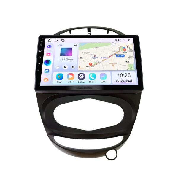 Para 2010 2011 2012 2013 2014+ CHERY RIICH M1 X1 Radio Carplay Android 14.0 HD Pantalla táctil Sistema de navegación GPS de 9 pulgadas con Bluetooth