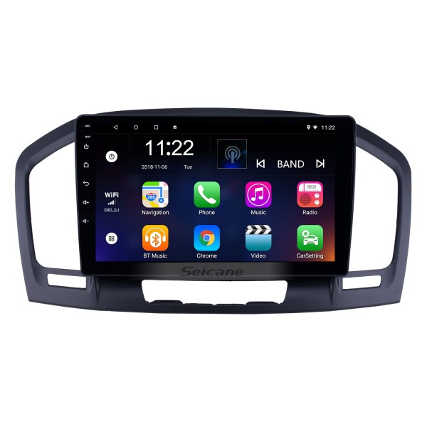 Pantalla táctil HD de 9 pulgadas Android 13.0 Radio de navegación GPS para Buick Regal Opel Insignia 2009 2010 2011 2012 2013 con soporte Bluetooth AUX Carplay Control del volante