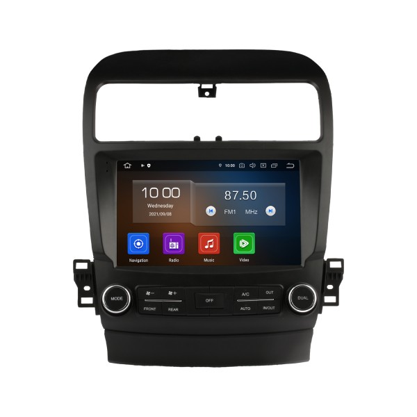 Carplay 9 pulgadas HD Pantalla táctil Android 13.0 para 2006 Honda acura tsx Navegación GPS Android Auto Unidad principal Soporte DAB + OBDII WiFi Control del volante