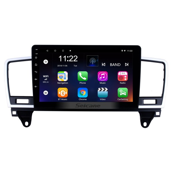Pantalla táctil HD de 9 pulgadas para 2014 2015 Mercedes Benz ML Radio Android 13.0 Sistema de navegación GPS con soporte Bluetooth Carplay DAB +