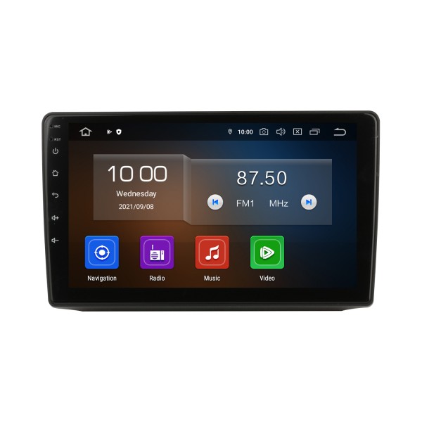 Carplay 9 pulgadas HD Pantalla táctil Android 13.0 para 2020 DODGE RAM Navegación GPS Android Auto Unidad principal Soporte DAB + OBDII WiFi Control del volante