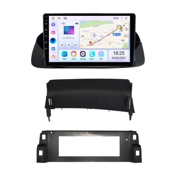Android 14.0 de 9 pulgadas para 2009 2010 2011 2012 2013 HONDA SPIRIOR LHD Sistema de navegación GPS estéreo con soporte de pantalla táctil Bluetooth Cámara de visión trasera