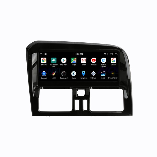 Radio con pantalla táctil Android 10 para Volvo XC60 2006-2010 Actualización estéreo con Carplay Soporte Bluetooth Cámara de visión trasera WIFI Control del volante