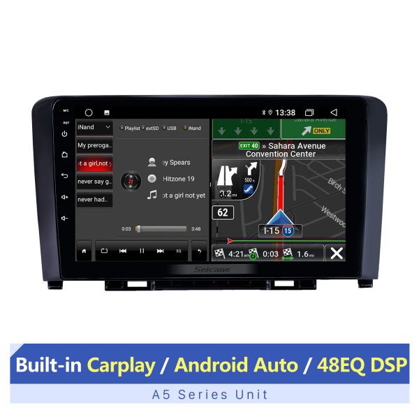 OEM 9 pulgadas Android 14.0 Radio para 2011-2016 Great Wall Haval H6 Bluetooth HD Pantalla táctil Navegación GPS AUX Soporte USB Carplay DVR OBD Cámara de visión trasera