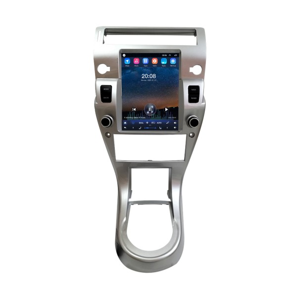 Pantalla táctil HD de 9,7 pulgadas Android 10.0 para 2008-2011 Peugeot C-QUATRE Radio Sistema de navegación GPS Bluetooth Soporte Carplay Cámara de respaldo DVR Control del volante TPMS