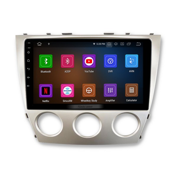 OEM 10.1 pulgadas Android 13.0 para 2006-2011 TOYOTA CAMRY MANUAL AC Radio Sistema de navegación GPS con pantalla táctil HD Soporte Bluetooth Carplay OBD2 DVR TPMS
