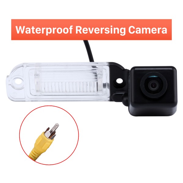 HD Wired Car Parking Backup Reversing Camera for 2015 Skoda Octavia Superb Waterproof four-color ruler and LR logo Night Vision free shipping