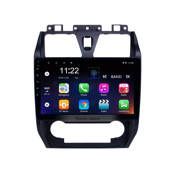 Radio de navegación GPS Android 10,0 de 10,1 pulgadas para 2012-2013 Geely Emgrand EC7 con pantalla táctil HD Bluetooth USB compatible con Carplay TPMS