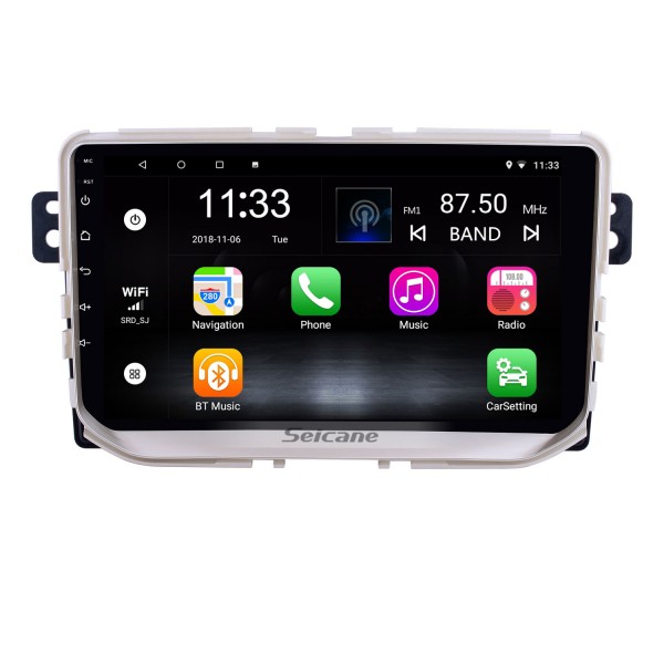 OEM de 9 pulgadas Android 13.0 para 2014 2015 2016 Haval H2 (etiqueta roja) Radio Bluetooth HD Pantalla táctil Sistema de navegación GPS compatible con Carplay DAB +