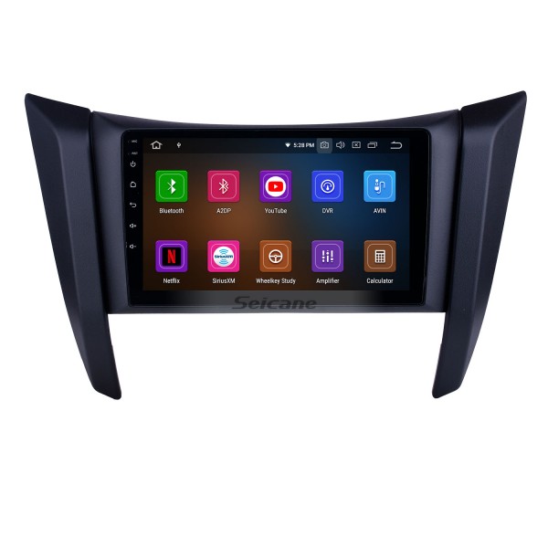 OEM 9 pulgadas Android 13.0 Radio para 2017 2018 2019-2022 Nissan Navara NP300 Frontier Bluetooth HD Pantalla táctil Navegación GPS Carplay compatible con TPMS