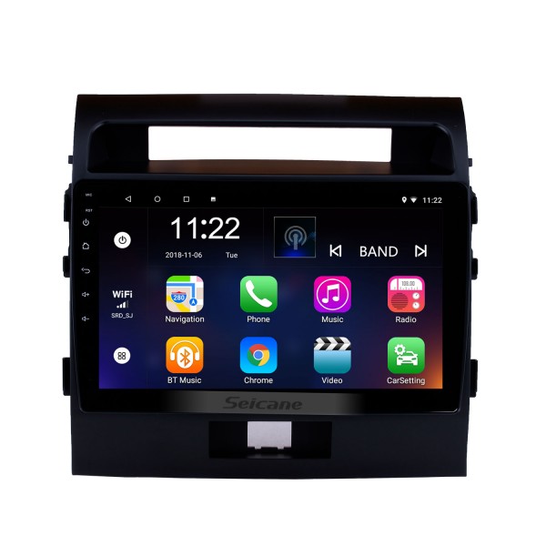 2007-2017 Toyota Cruiser FJ 10.1 pulgadas Android 13.0 Radio Sistema de navegación GPS con pantalla táctil Bluetooth OBD2 3G WiFi AUX Control del volante
