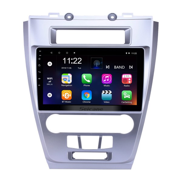 Radio de navegación GPS con pantalla táctil Android 13.0 HD de 10.1 pulgadas para 2009 2010 2011 2012 Ford Mondeo Fusion con Bluetooth WIFI AUX compatible con Carplay Mirror Link