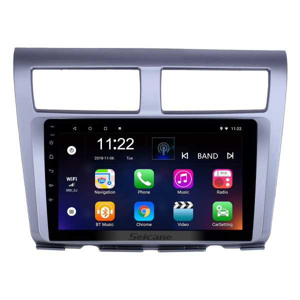 Radio de navegación GPS Android 13.0 de 9 pulgadas para 2012-2014 Proton Myvi con pantalla táctil HD Bluetooth WIFI compatible con Carplay TPMS