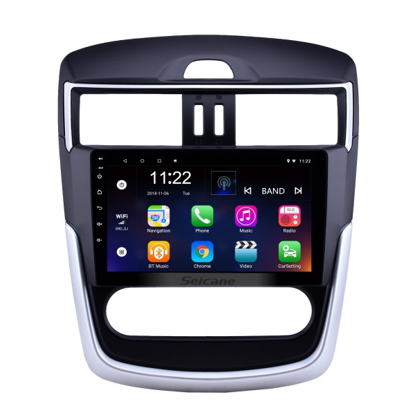 OEM 9 pulgadas Android 13.0 Radio para 2016-2018 Nissan Tiida Bluetooth WIFI HD Pantalla táctil Soporte de navegación GPS Carplay DVR Cámara trasera
