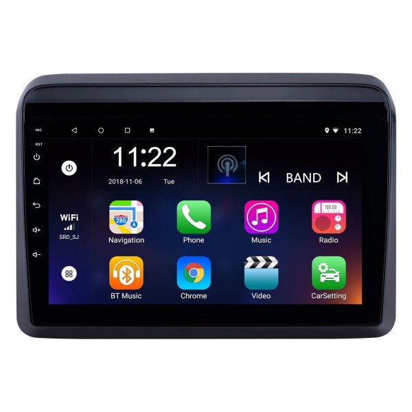 OEM 9 pulgadas Android 13.0 Radio Bluetooth para 2018 2019 2020 Suzuki ERTIGA con navegación GPS 1024 * 600 pantalla táctil wifi soporte de música Cámara retrovisora DVR Control del volante OBD