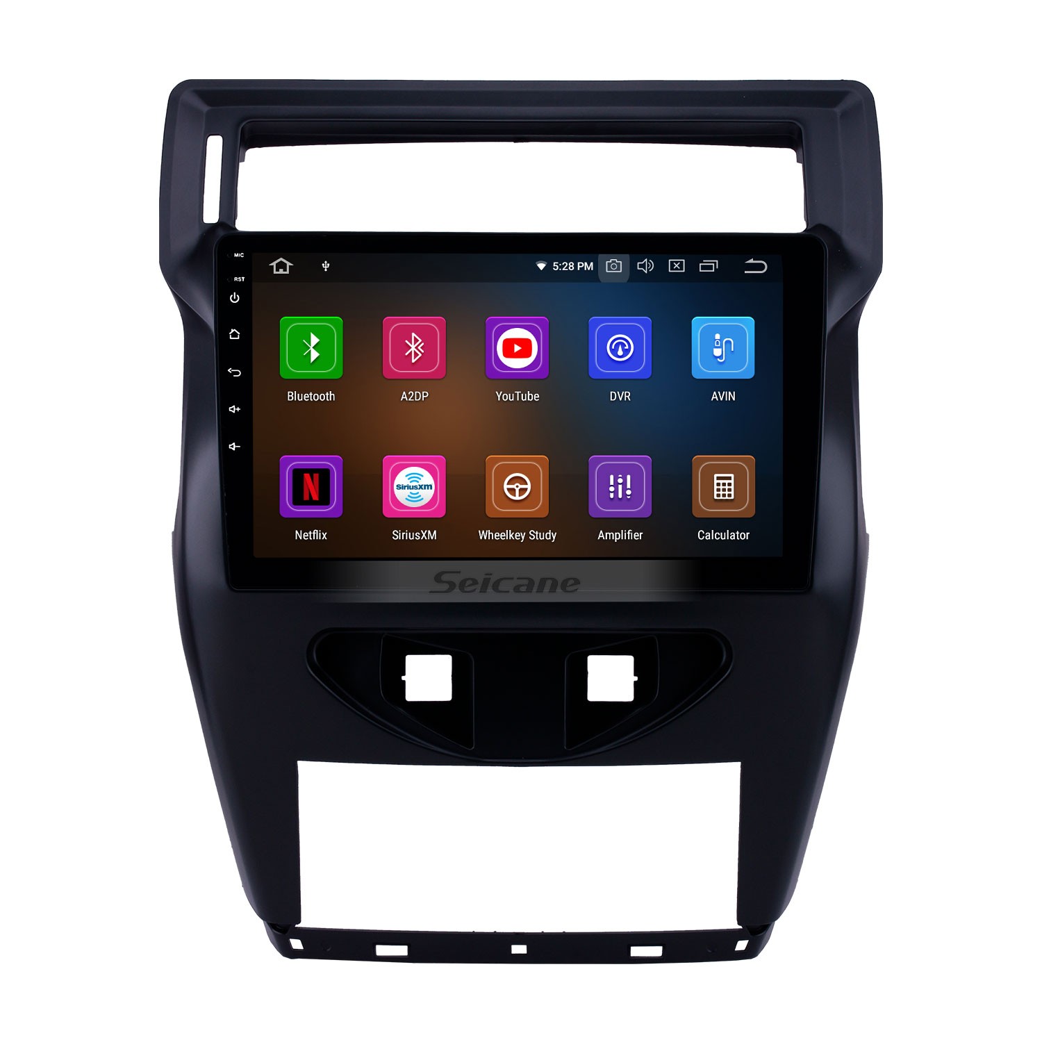 Reproductor Multimedia con Android 12 para coche, Radio con navegación GPS,  vídeo, pantalla Vertical estilo Tesla, para Citroen C4 C Quatre 2012-2015